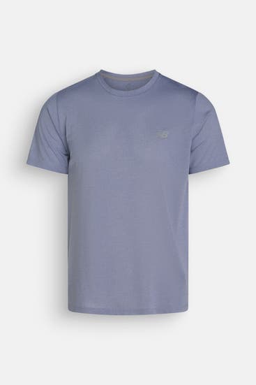 NEW BALANCE - T-Shirt graublau