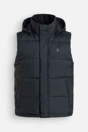 CALVIN KLEIN Daunenweste schwarz