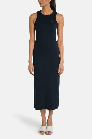 TOMMY HILFIGER - Jerseykleid nachtblau