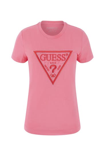 GUESS T-Shirt magenta