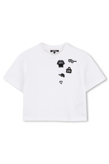DKNY T-Shirt weiß