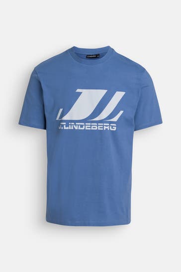 J.LINDEBERG T-Shirt 'Parcy' taubenblau