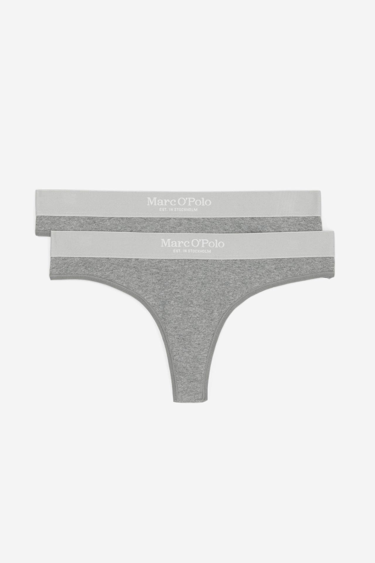 MARC O'POLO 2er-Pack Strings grau, Bild 1