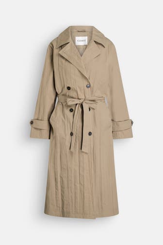 CLOSED Trenchcoat graugrün