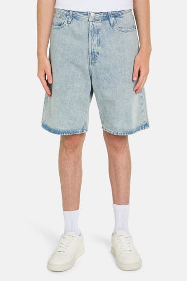 JACK & JONES Jeansshorts 'Jjialex' hellblau