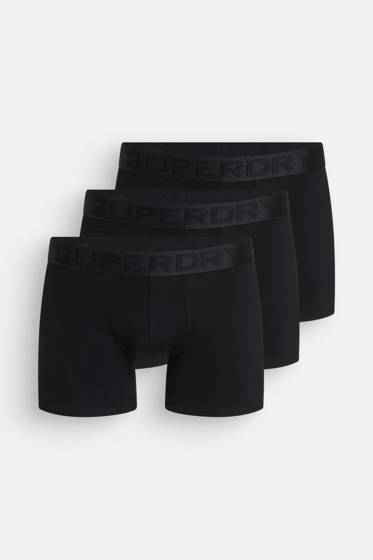 SUPERDRY 3er-Pack Boxer Trunks schwarz, Bild 1