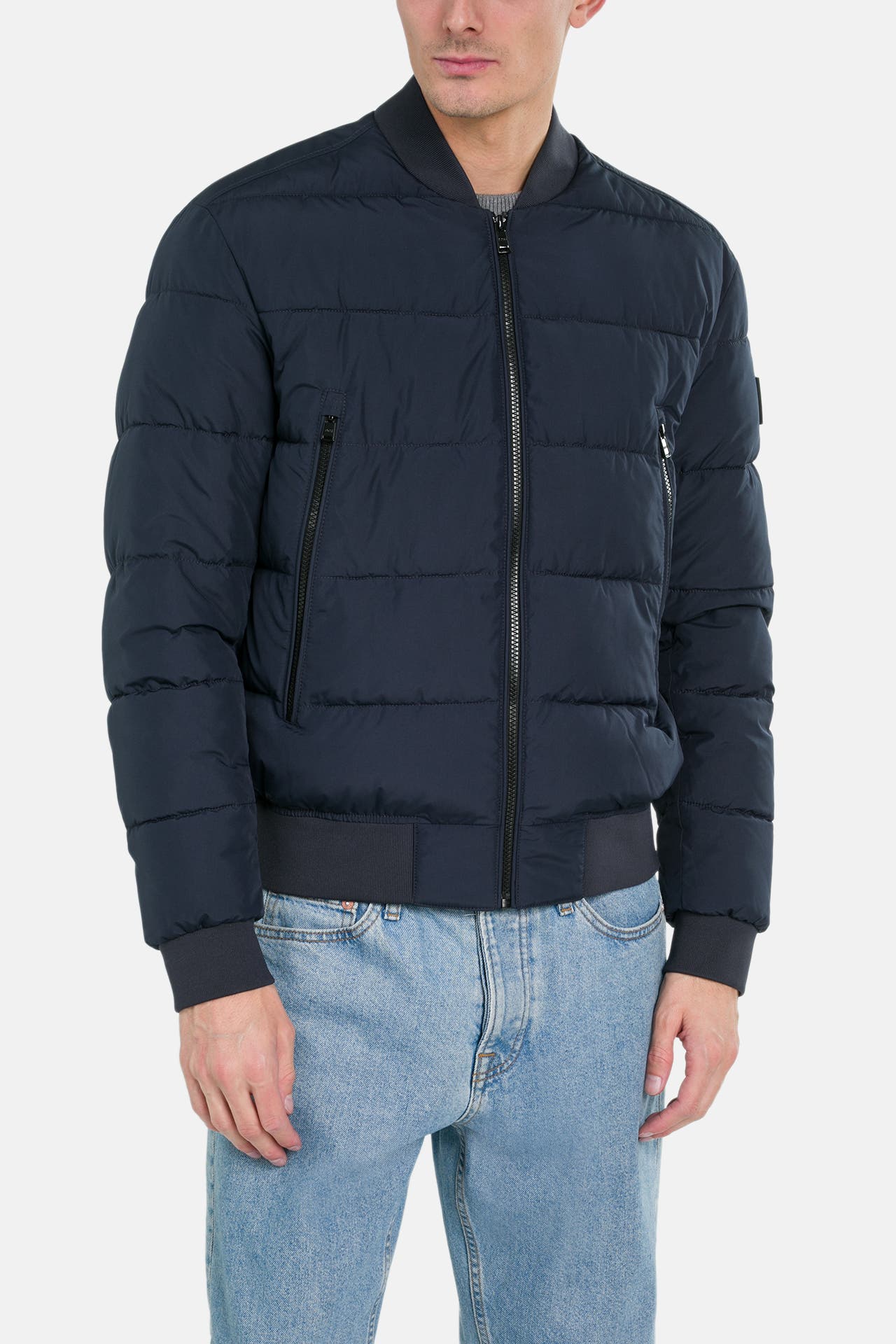 BOSS Stepp-Blouson 'Corbett' dunkelblau, Bild 1