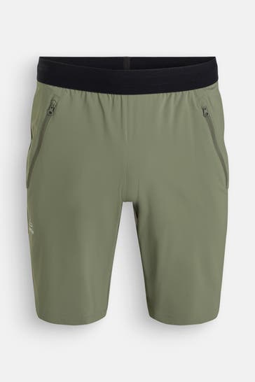 LÖFFLER Funktions-Shorts oliv