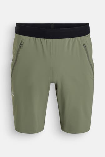 LÖFFLER Funktions-Shorts oliv
