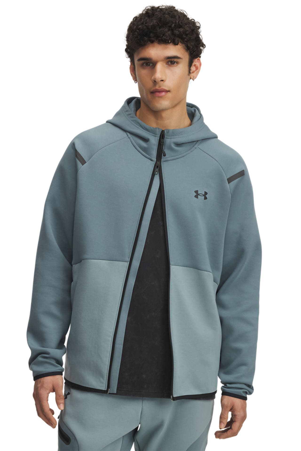 UNDER ARMOUR Trainingsjacke 'Unstoppable' petrol, Bild 1