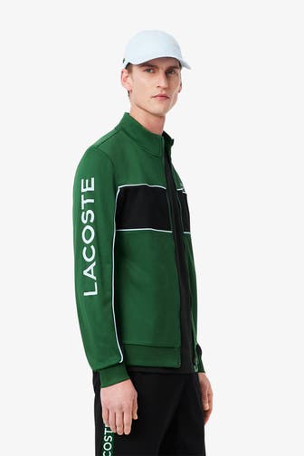 LACOSTE Sweatjacke dunkelgrün