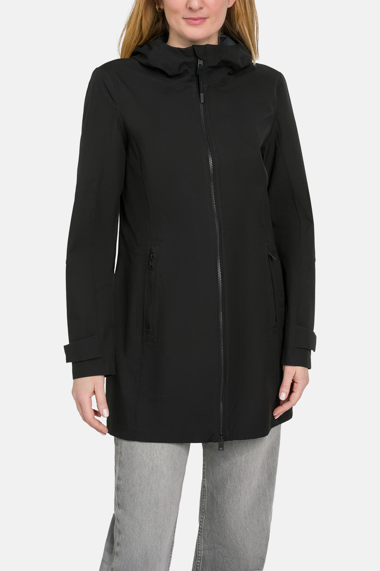 WOOLRICH Regenparka 'Leavitt' schwarz , Bild 1