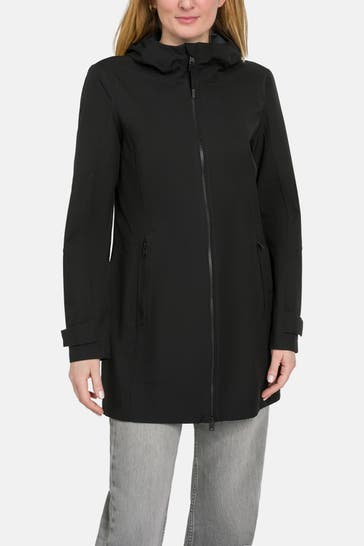 WOOLRICH Regenparka 'Leavitt' schwarz 