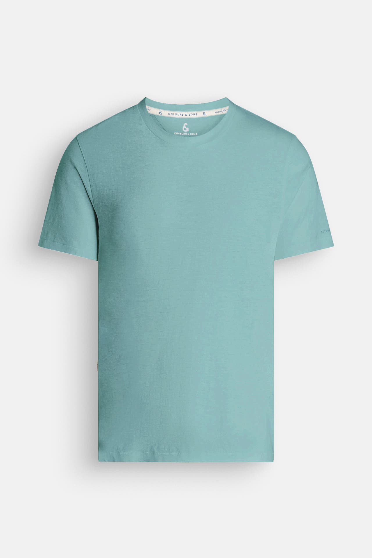 COLOURS & SONS T-Shirt türkis meliert, Bild 1