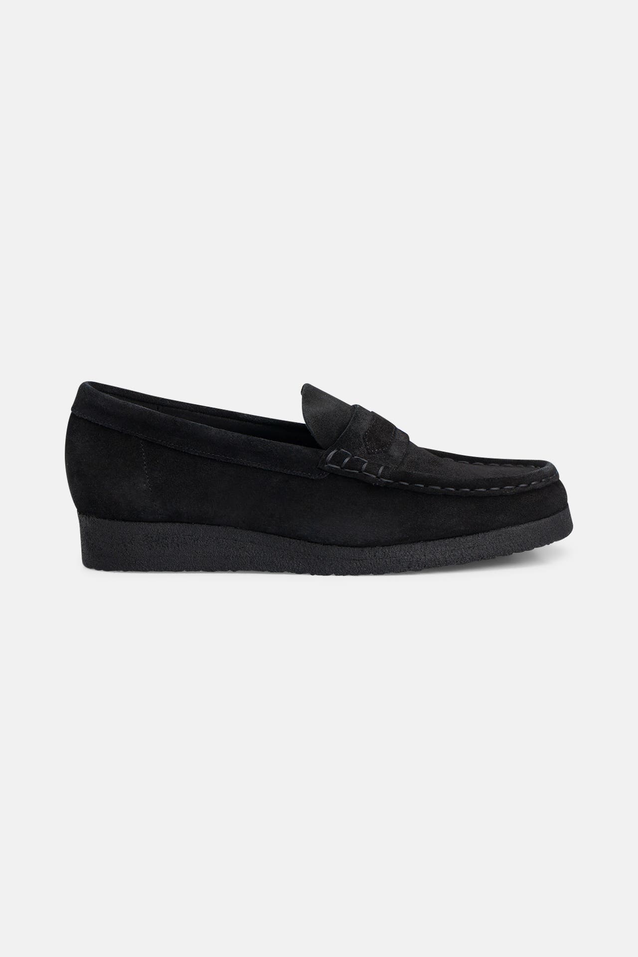 CLARKS Slipper 'Wallabee' schwarz, Bild 1