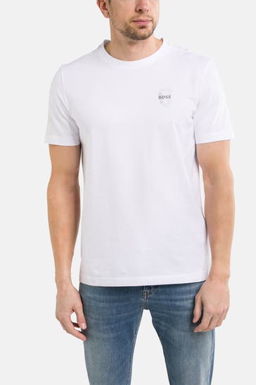 BOSS GREEN T-Shirt weiß