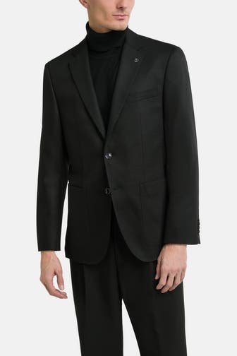 BOSS Wollmix-Sakko 'Janson' schwarz