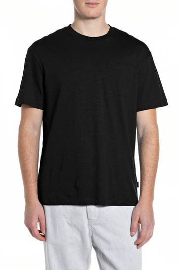 REPLAY T-Shirt schwarz