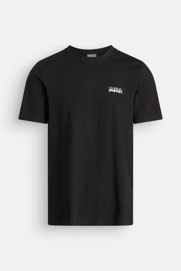 DIESEL T-Shirt schwarz