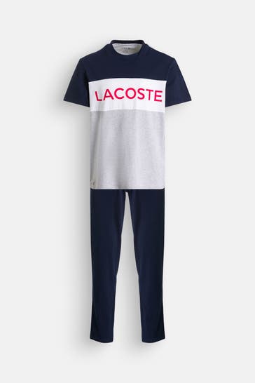 LACOSTE Pyjama mehrfarbig