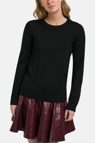 BOSS Wollpullover 'Fegano' schwarz