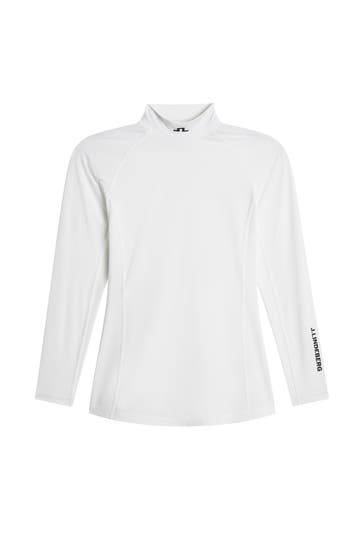 J.LINDEBERG SPORTSWEAR Longsleeve 'Ella' weiß