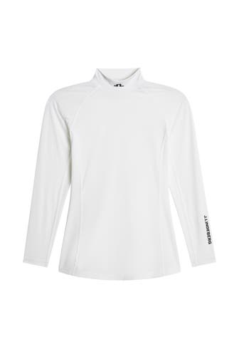 J.LINDEBERG SPORTSWEAR Longsleeve 'Ella' weiß