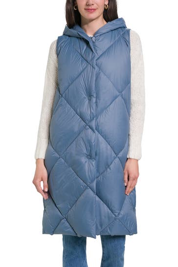 CINQUE Steppweste 'Cidelight' graublau