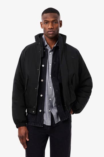 LACOSTE Winterjacke schwarz
