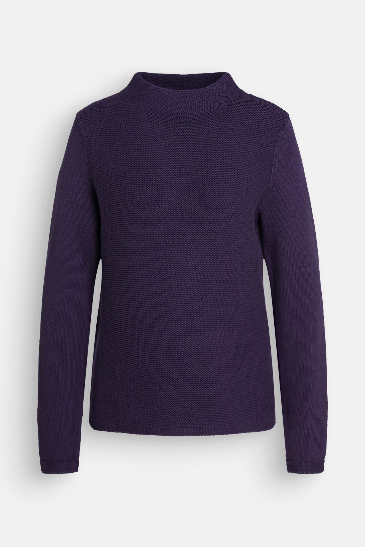 MARC O'POLO Strickpullover aubergine, Bild 1
