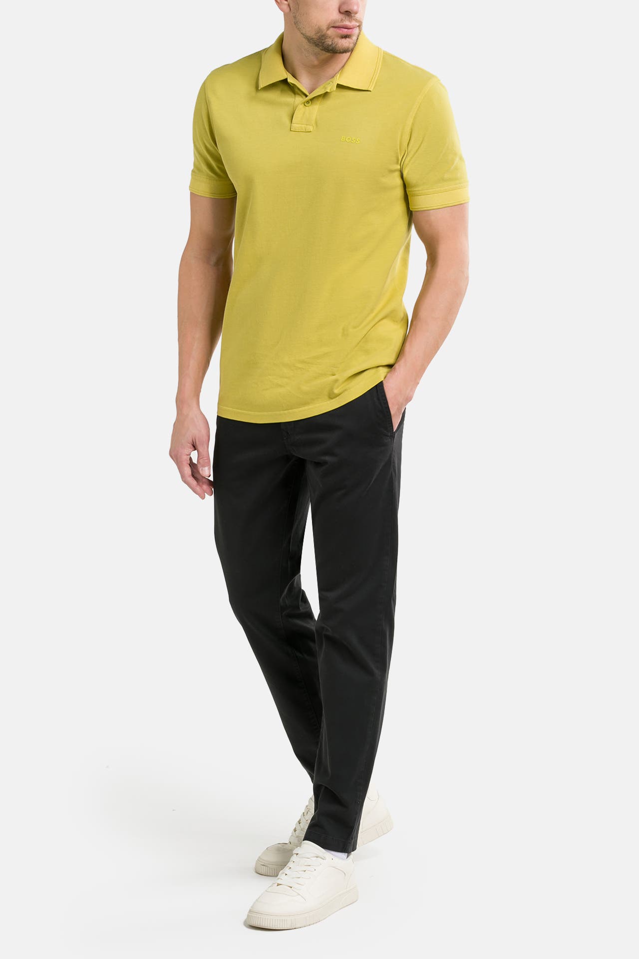 BOSS ORANGE Chino 'Schino-Taber' schwarz, Bild 1