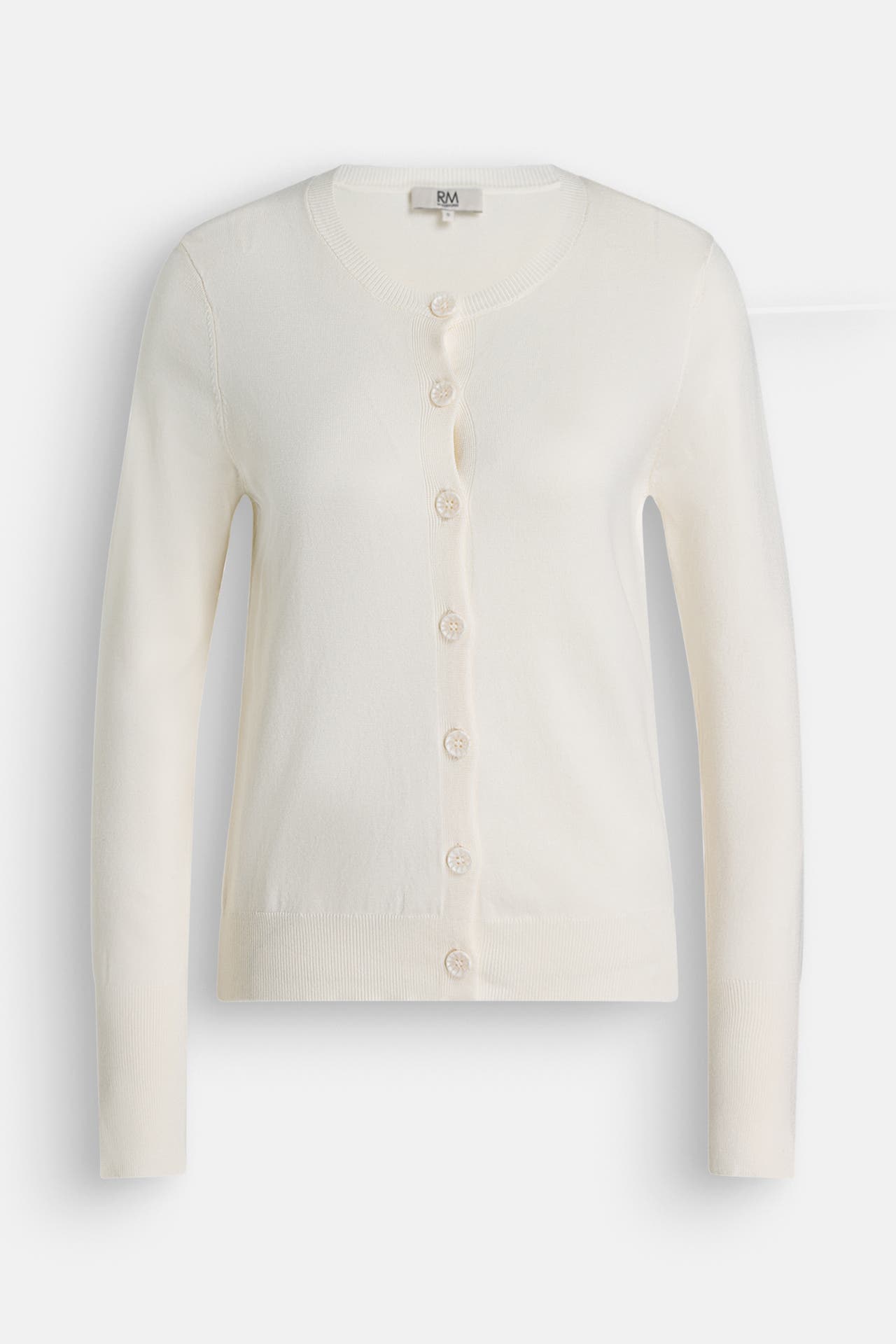 RM BY ROSEMUNDE Strickjacke 'Sandra' ecru, Bild 1