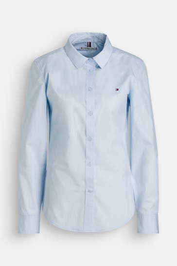 TOMMY HILFIGER Bluse hellblau