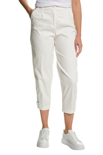 SOMEDAY. Stoffhose 'Caleni' offwhite