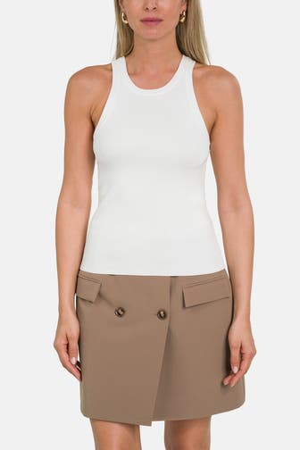 NEO NOIR Top 'Willy' weiß