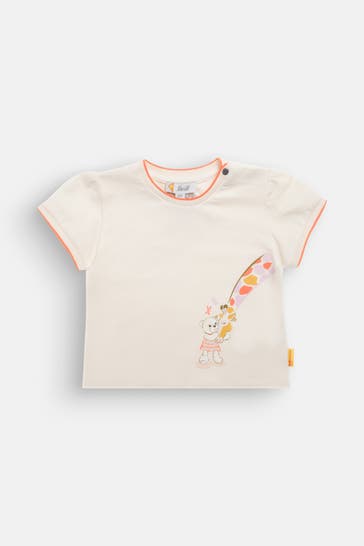 STEIFF T-Shirt creme