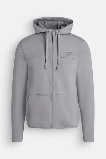 TED BAKER Sweatjacke 'Michael' grau