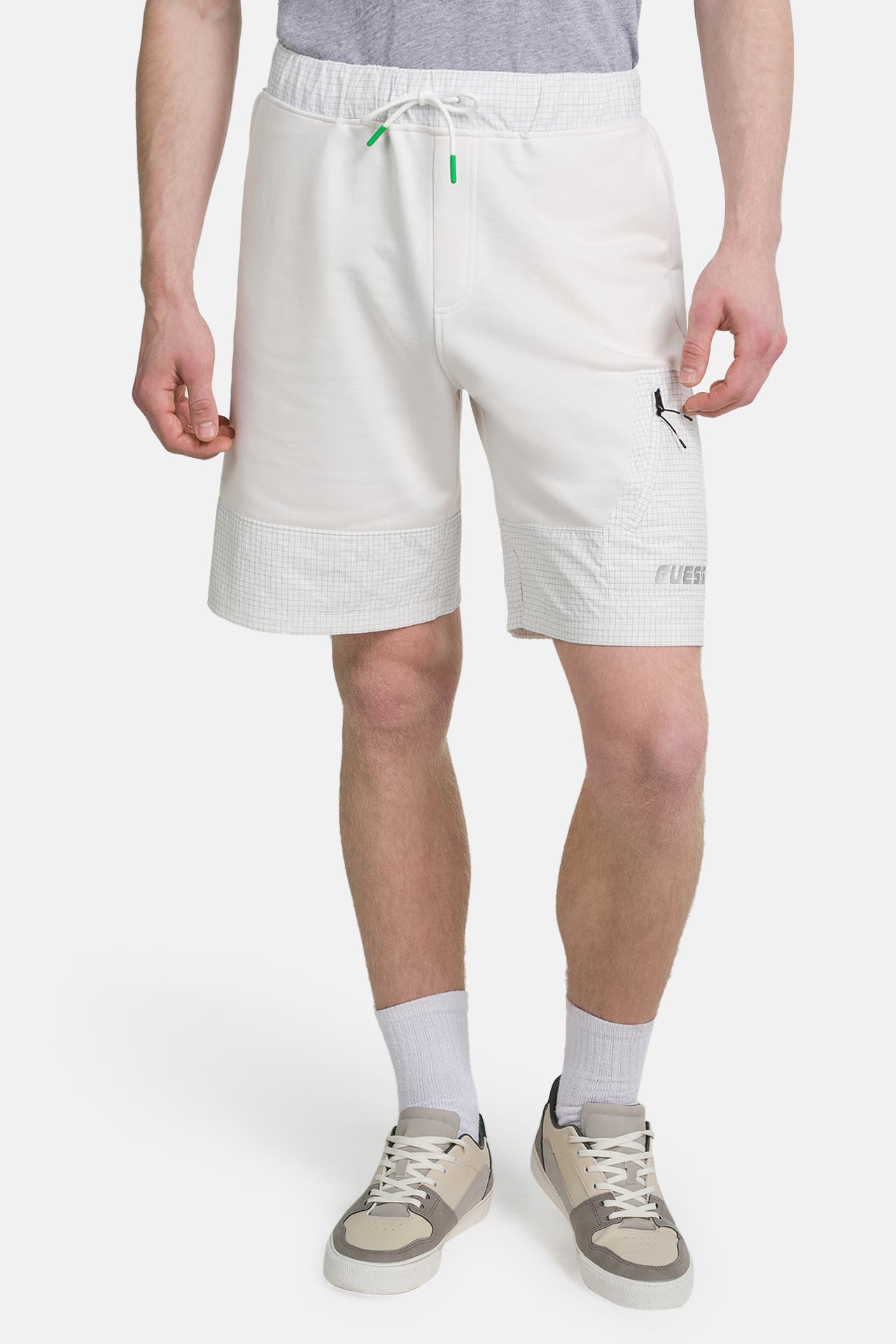 GUESS Sweatshorts 'Zubin' creme, Bild 1