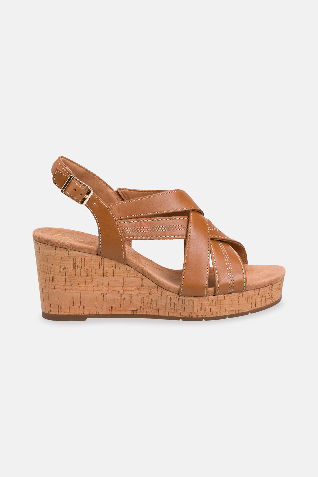 CLARKS Wedges 'Sabina Sling' braun, Bild 1