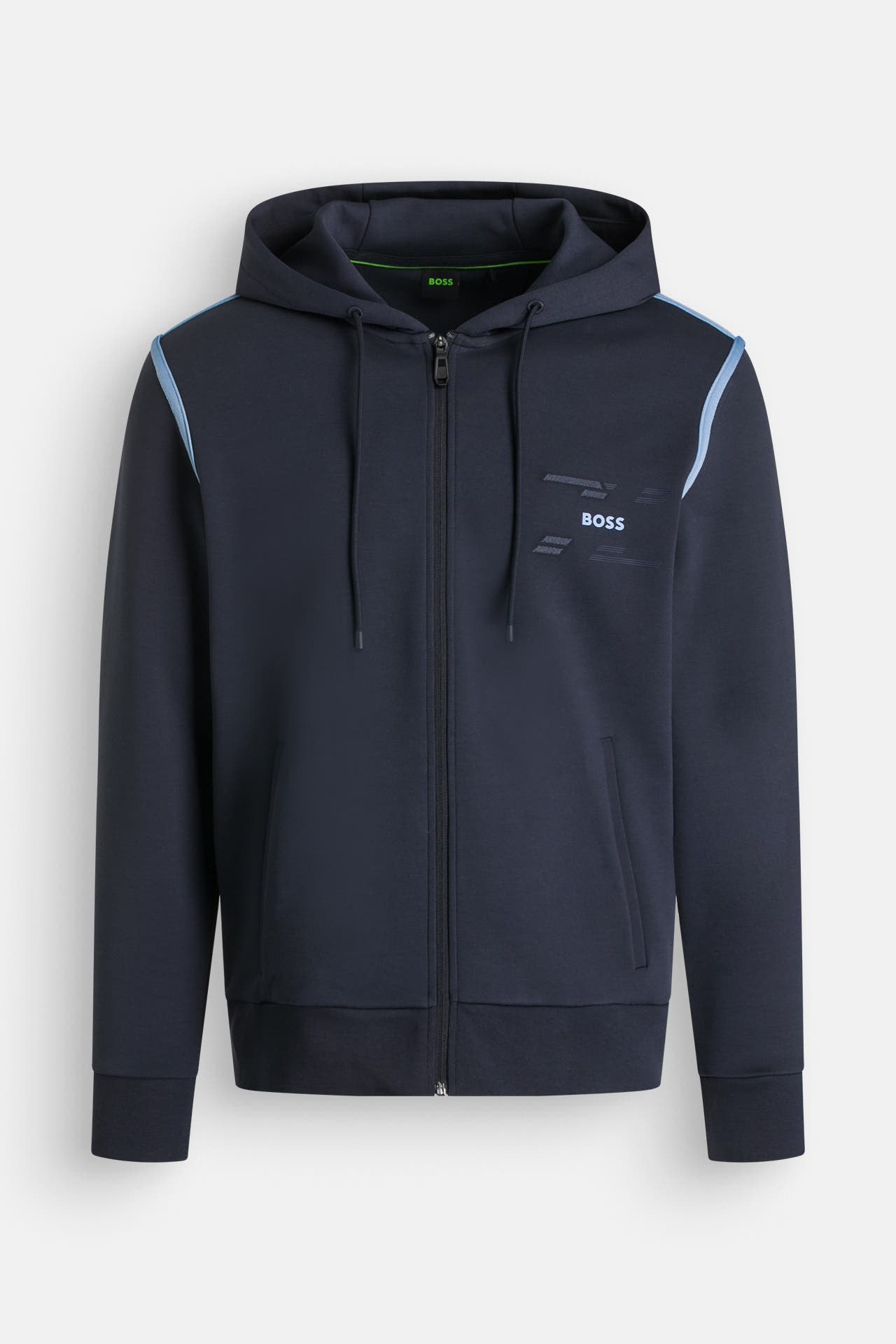 BOSS Sweatjacke 'Saggy' navy, Bild 1