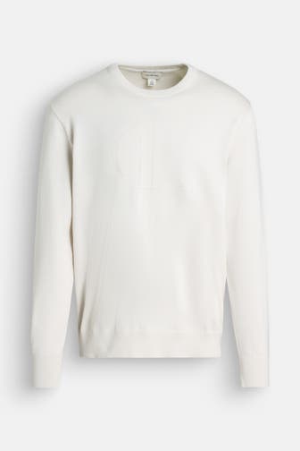 CALVIN KLEIN Strickpullover offwhite
