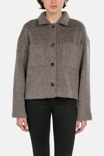 0039 ITALY Übergangsjacke 'Hazel' steingrau