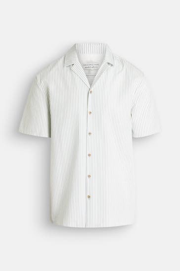 COLOURS & SONS Kurzarmhemd gestreift