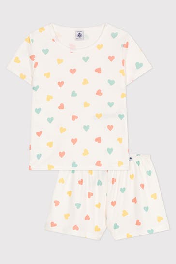 PETIT BATEAU Pyjama-Set gemustert