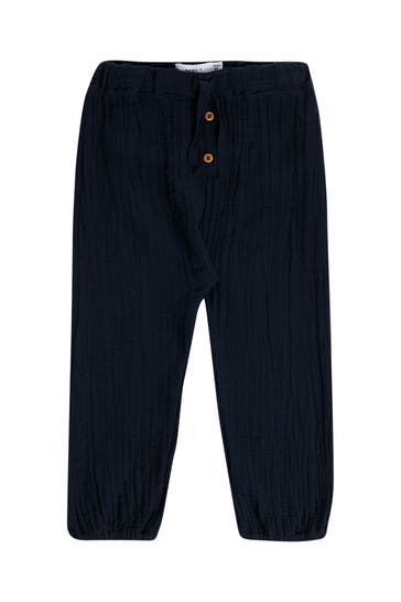 NAME IT KIDS Stoffhose dunkelblau