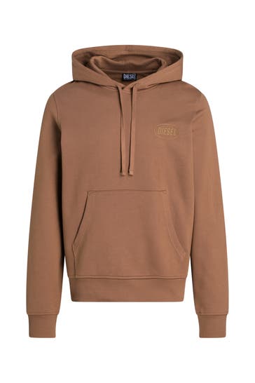 DIESEL Hoodie 'S-Ginn' braun