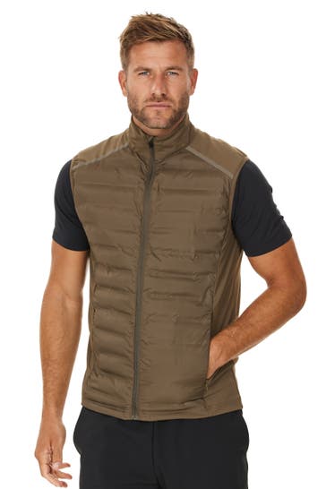 ENDURANCE Light-Steppweste 'Midan' oliv