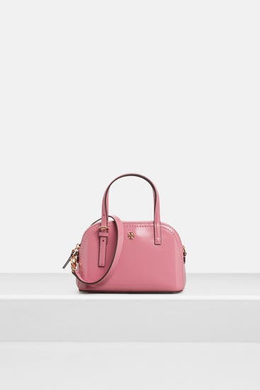 TORY BURCH - Handtasche 'Emerson' dunkelrosa