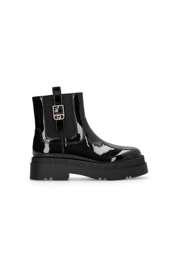 LIU JO Chelsea-Boots 'Love' schwarz
