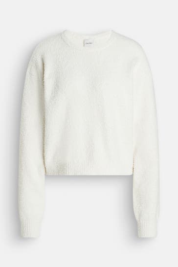 CALVIN KLEIN Sweatshirt ecru